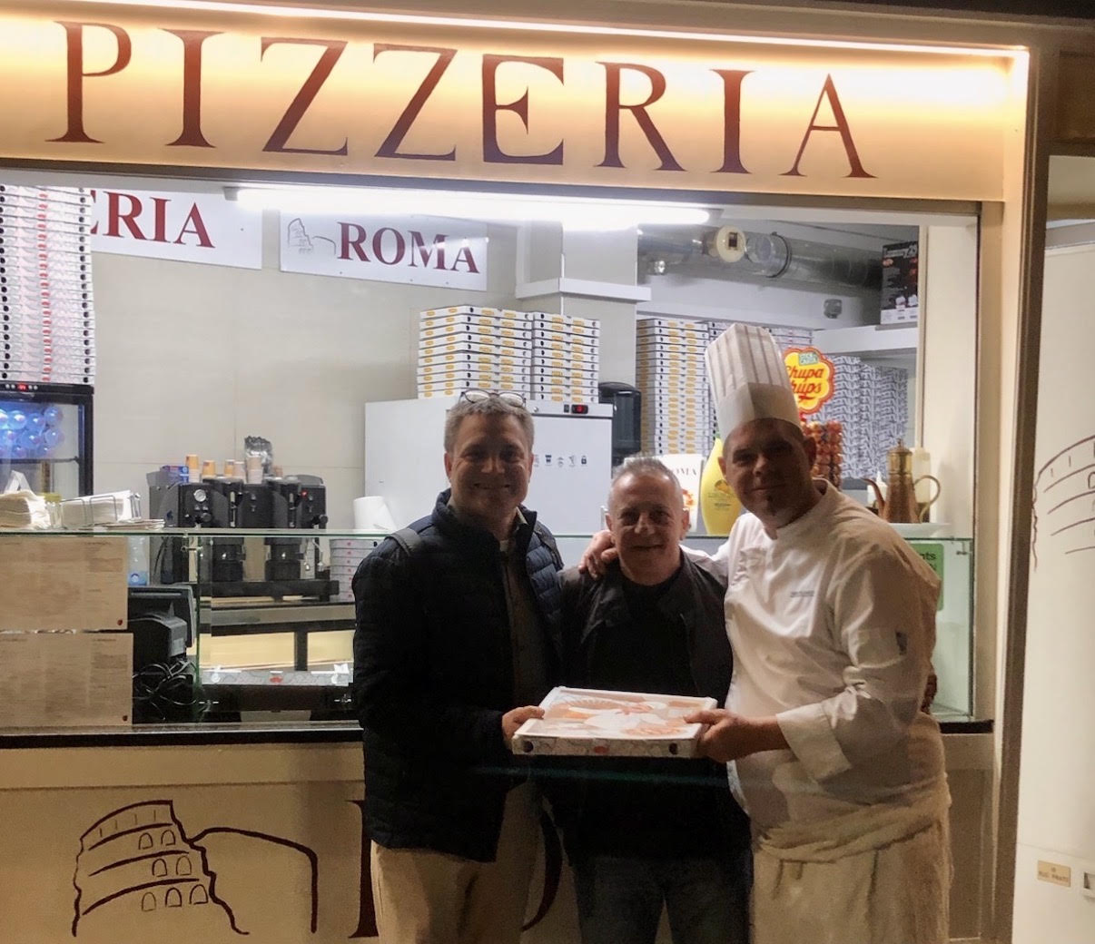 Devanture pizzeria
